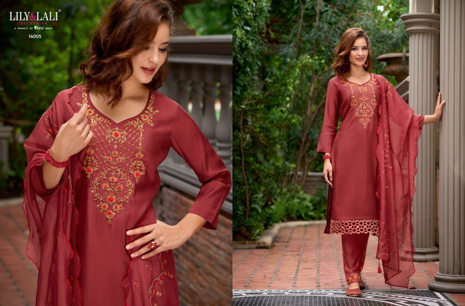 Bella By Lily And Lali Designer Readymade Suits Catalog